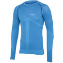 Asics Men's Seamless Long Sleeve Running Top - Atlantic Blue