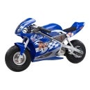 Razor Pocket Rocket Mini Electric Motorcycle - Blue