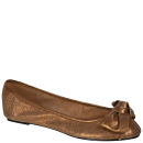 Stylist Pick 'Heidi' Women's Bow Ballerina Pump - Bronze
