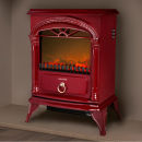 Warmlite 1800W Single Electric Stove Fire - Red