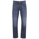 Bench Men Rico Straight Fit Jeans - Mid Wash