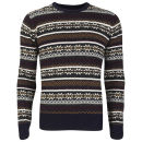 Brave Soul Men's William Jumper - Navy