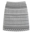 ONLY Women's Nomad Aztec Mini Skirt - Cloud Dancer