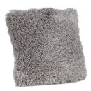 Malini Faux Mongolian Cushion - Grey