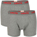 Levi's Men's Ethan 2-Pack Boxer - Grey