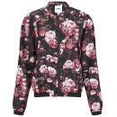 ONLY Women's Rayne Floral Bomber Jacket - Black