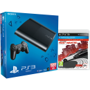 PS3: New Sony PlayStation 3 Slim Console (500 GB) - Black - Includes Need for Speed Most Wanted