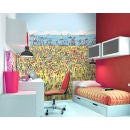 Where's Wally Beach Wall Mural