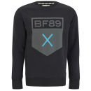 Boxfresh Men's Hadal Crew Neckline Sweat - Black