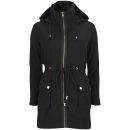 AX Paris Women's Hooded Jacket - Black