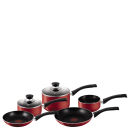 Tefal A161S545 Bistro Red 5 Piece Set