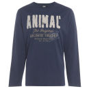 Animal Men's Levein Long Sleeve T-Shirt - Indigo