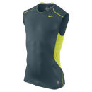 Nike Men's Hypercool Fitted Sleeveless Training T-Shirt - Night Shade/Volt