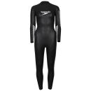 Speedo Women's Triathlon Event Full Sleeved Wetsuit - Black/White