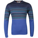 Tokyo Laundry Men's Cald Crew Neck Knit - Denim