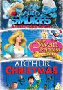 Arthur Christmas/Smurfs Christmas Carol/Swan Princess Christmas