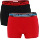 Ben Sherman Men's 2-Pack Boxers - Red/Black