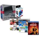 Playstation 3 PS3 Slim 320GB Console: Bundle (Includes Fifa 12, Karate Kid 2010 Blu-ray, PlayStation Move: Fitness And Starter Pack )