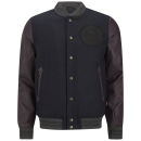 Bellfield Men's Bernoot Jacket - Navy/Brown