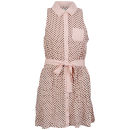 Sakura Women's Polka Dot Dress - Nude/Black