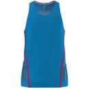 adidas Men's Supernova Running Singlet - Solar Blue/Vivid Berry