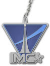 Titanfall IMC Logo Keychain