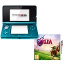 Nintendo 3DS Console (Aqua Blue) Bundle: Includes The Legend Of Zelda: Ocarina Of Time (3DS) 