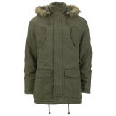 Tokyo Laundry Men's Paidge Parka Jacket - Khaki