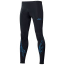 Asics Men's Tiger Performance Running Tights - Black/Atlantic Blue