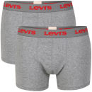 Levi's Men's Ethan 2-Pack Boxers - Grey