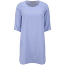 LOVE Women's Dolphin Drop Hem Shift Dress - Powder Blue