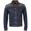 Brave Soul Men's Western Denim Jacket - Denim
