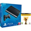 PS3: New Sony PlayStation 3 Slim Console (12 GB) - Black (Includes 2014 FIFA World Cup Brazil)