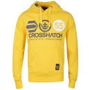 Crosshatch Men's Ashlands Printed Hoody - Yellow