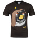 Angry Birds vs Star Wars Men's  Obi-Wan Bird T-Shirt - Brown