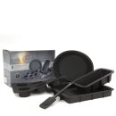 Hell's Kitchen 5pc Silicone Baking Set in Colour Box - Black