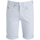 Lacoste Live Men's Denim Shorts - Light Lagoon