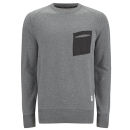Boxfresh Men's Halle Sweatshirt - Grey Marl
