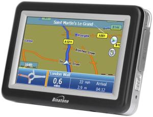 Binatone A430 Slim & Portable Sat Nav 4:3 (A430UK)