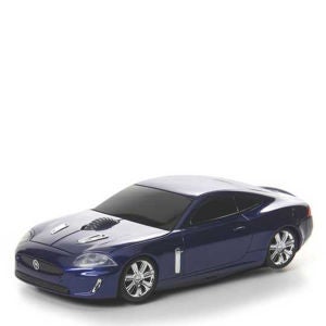 Road Mice Jaguar XKR Blue Wireless Mouse