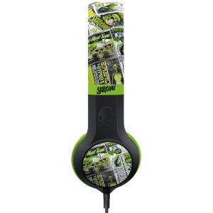 Skullcandy Cassette Headphones with Mic - Lurker Toxic Flyer