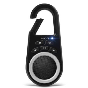 ION Audio Clipster Bluetooth Wireless Speaker with Built-in Clip - Black