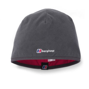 Berghaus Men's Micro Beanie Hat - Grey/Red