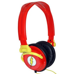 iHip DC Comics Flash Folding Headphones