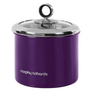 Morphy Richards Accents Small Storage Canister - Plum