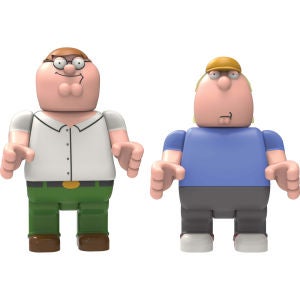 K'NEX Family Guy: Peter and Chris Buildable Figures (44040)