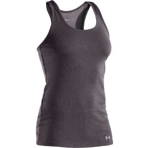 Under Armour Women's Victory Tank Top - Carbon Heather/Aluminium