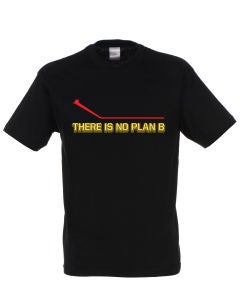 Men's There Is No Plan B T - Shirt - Black 
