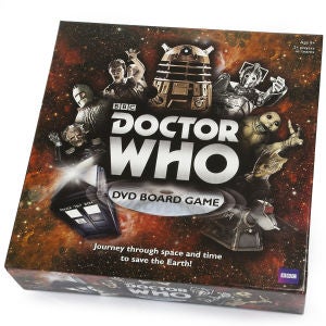 Dr Who 50th Anniversary DVD Board Game