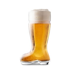 Final Touch 1 Litre Beer Boot Glass